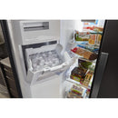 Whirlpool 36-inch, 20.59 cu. ft. Counter-Depth Side-By-Side Refrigerator WRS571CIHW