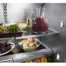 KitchenAid 36-inch, 20.8 cu.ft. Built-in French 3-Door Refrigerator with Internal Ice Maker KBFN506EPAKBFN506EPA