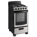 Danby 20-inch Freestanding Gas Range DR202BSSGLPDR202BSSGLP