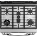 GE Profile 30-inch Slide-in Dual-Fuel Range with Wi-Fi Connect P2S930SELSSP2S930SELSS