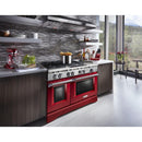 KitchenAid 48-inch Freestanding Dual-Fuel Range with Even-Heat™ KDRS483VSD