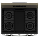 GE 30-inch Freestanding Gas Range with Center Oval Burner GGF500PVES