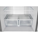 Forno 30-inch, 17.5 cu. ft. Counter-Depth French 3-Door Refrigerator with Interior Ice Maker FFFFD1974-31SBFFFFD197431SB