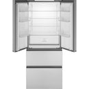 Haier 28-inch 14.5 cu. ft. Counter-Depth French 4-Door Refrigerator QJS15HYRFS