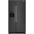 Maytag 36-inch, 25 cu.ft. Freestanding Side-by-Side Refrigerator with External Water and Ice Dispensing System MSS25C4MGK