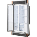 Forno 37-inch, 15.62 cu. ft. Built-in Side-by-Side Refrigerator FFRBI1805-37SG