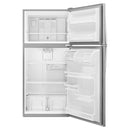 Whirlpool 30-inch, 18.2 cu.ft. Freestanding Top Freezer Refrigerator with Flexi-Slide Bin WRT138FZDMWRT138FZDM