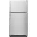 Whirlpool 33-inch, 20.5 cu.ft. Freestanding Top Freezer Refrigerator with Flexi-Side™ Bin WRT311FZDM (Stainless Steel)WRT311FZDM