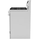 GE 30-inch Freestanding Gas Range with Convection Technology GGF600AVWW