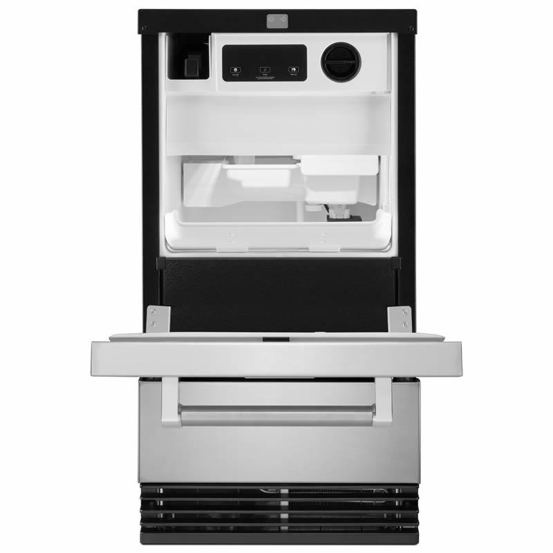 KitchenAid 18-inch Built-in Ice Machine KUID308HPS (KUID308HPS)