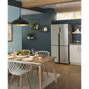 Haier 33-inch, 16.4 cu. ft. Counter-Depth French 4-Door Refrigerator HRQ16N3BGSHRQ16N3BGS