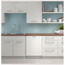 GE 24-inch Built-In Dishwasher with Water Leak Sensor GDF460PGTWW (White) (GDF460PGTWW)