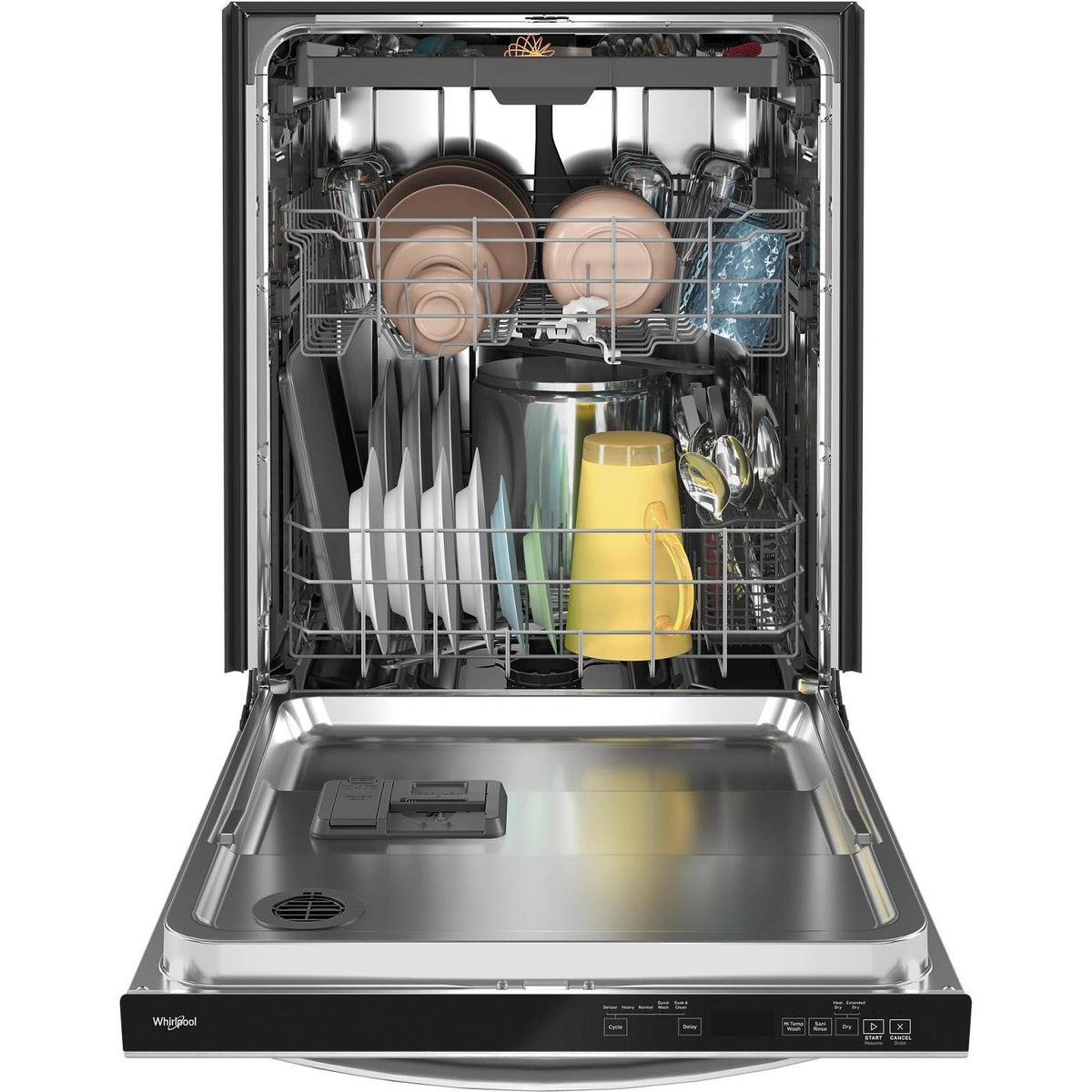 Whirlpool Built-in Dishwasher with Sani Rinse Option WDT750SAKZ
