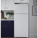 GE 28-inch, 15.6 cu. ft. Top-Freezer Refrigerator GTS16DTNRWWGTS16DTNRWW
