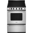 Whirlpool 24-inch Freestanding Electric Range with Upswept SpillGuard™ Cooktop WFE500M4HSWFE500M4HS