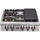 Forno 34-inch Gas Rangetop with 5 Burners FCTGS5751-30FCTGS575130