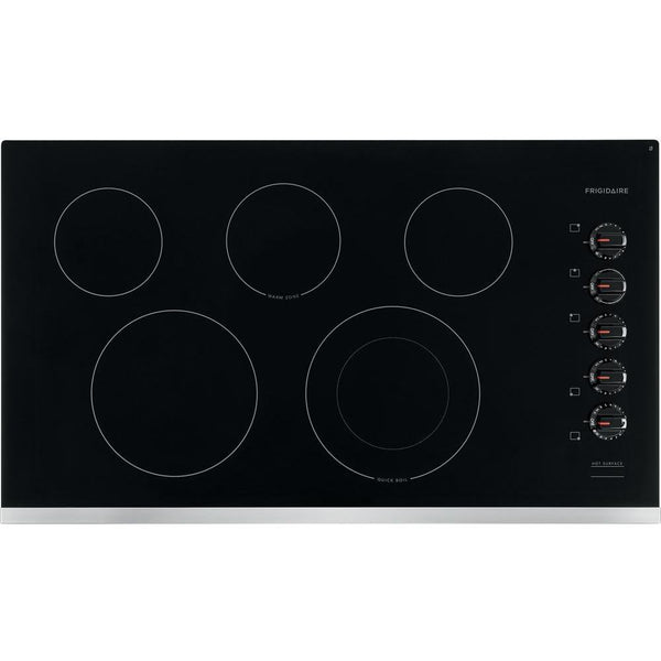 Frigidaire 36-inch Built-in Electric Cooktop with SpaceWise® Expandable Element FFEC3625US (FFEC3625US)