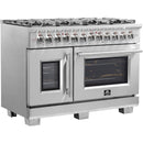 Forno Capriasca 48-inch Freestanding Dual Fuel Range FFSGS6387-48FFSGS638748