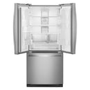 Whirlpool 30-inch, 19.7 cu.ft. Freestanding French 3-Door Refrigerator with Exterior Water Dispenser with EveryDrop® Filtration WRF560SEHZ