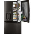 GE Profile 36-inch, 27.8 cu. ft. Freestanding Refrigerator PFD28KBLTS