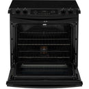 GE 30-inch, Drop-In Electric Range with Ceramic Glass Cooktop JD630DTBB