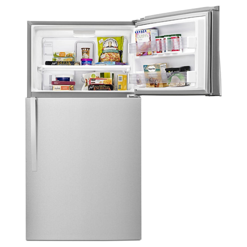 (WRT511SZDM) Whirlpool 33-inch, 21.3 cu. ft. Top Freezer Refrigerator with Flex-Slide? WRT511SZDM