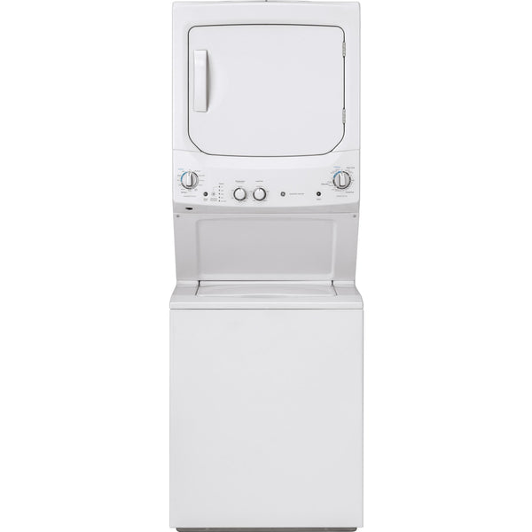 GE Stacked Washer/Dryer Electric Laundry Center GUV27ESSMWW (GUV27ESSMWW)