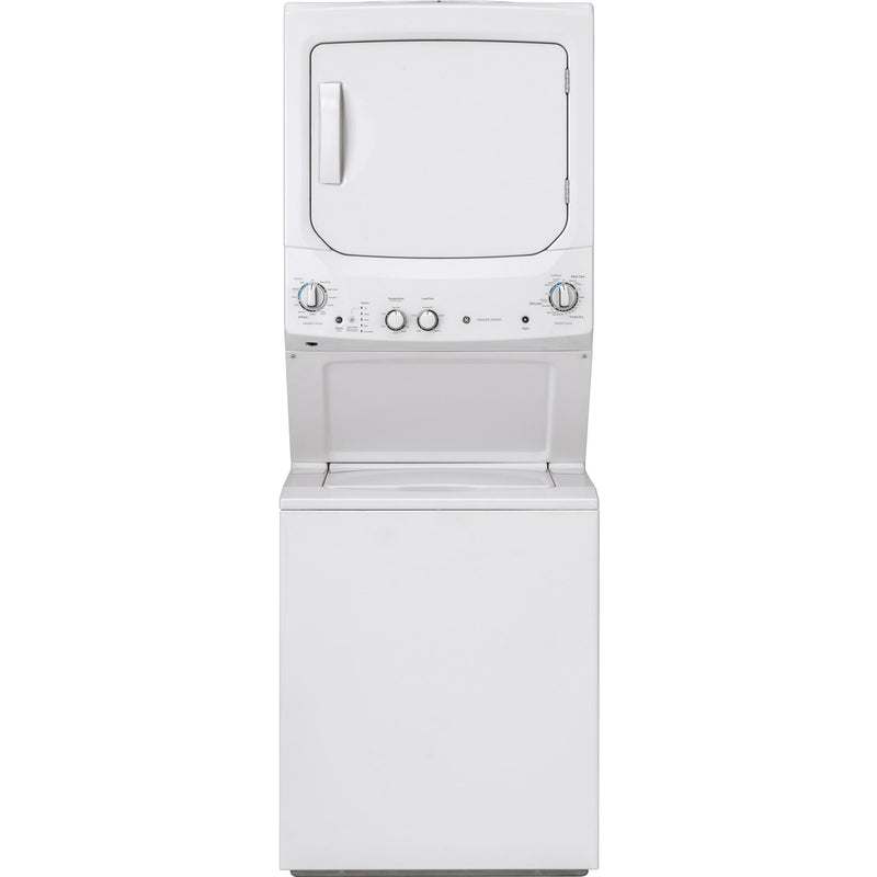 GE Stacked Washer/Dryer Electric Laundry Center GUV27ESSMWW (GUV27ESSMWW)