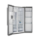 Forno 36-inch, 20 cu. ft. Freestanding Side-by-Side Refrigerator FFRBI1844-36SBFFRBI184436SB