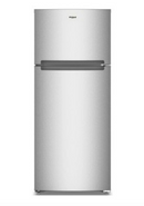 Whirlpool® 28-inch Wide Top Freezer Refrigerator with Total Coverage Cooling- 18.0 Cu. Ft (Fingerprint Resistant Stainless) (WRTX5118TZ)