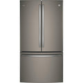 GE Profile 36-inch, 23.1 cu. ft. Counter-Depth French 3-Door Refrigerator with Ice and Water PWE23KMKES