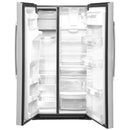 GE 36-inch, 21.8 cu.ft. Counter-Depth Side-by-Side Refrigerator with Water and Ice Dispensing System GZS22IYNFS