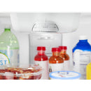 Whirlpool 33-inch, 20.5 cu.ft. Freestanding Top Freezer Refrigerator with Flexi-Side™ Bin WRT311FZDM (Stainless Steel)WRT311FZDM