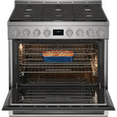 Electrolux 36-inch Freestanding Gas Range with Convection Technology ECFG3668ASECFG3668AS