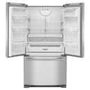 Maytag 36-inch, 25.19 cu. ft. French 3-Door Refrigerator with Ice (Fingerprint Resistant Stainless) MFF2558FEZ (MFF2558FEZ)