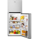 Whirlpool 25-inch, 10.68 cu.ft. Freestanding Top Freezer Refrigerator WRT111SFDM