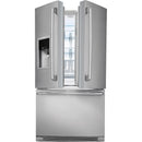 Electrolux 36-inch, 21.5 cu. ft. Counter-Depth French 3-Door Refrigerator with Wave-Touch® Controls EW23BC87SSEW23BC87SS