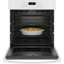 GE 27-inch, 4.3 cu. ft. Built-in Single Wall Oven JKS3000DNWWJKS3000DNWW