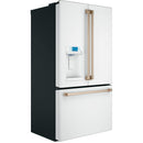 Caf? 36-inch, 22.2 cu.ft. Counter-Depth French 3-Door Refrigerator with Hot Water Dispenser CYE22TP4MW2CYE22TP4MW2