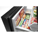 Whirlpool 36-inch, 23.8 cu. ft. Counter-Depth French 3-Door Refrigerator (Black)WRF954CIHB