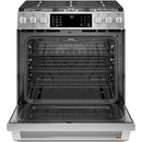 Caf? 30-inch Slide-in Gas Range with Convection Technology CGS700P2MS1CGS700P2MS1