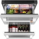 Caf? 24-inch 5.7 cu. ft. Dual-Drawer Refrigerator CDE06RP2NS1CDE06RP2NS1