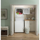 GE Stacked Washer/Dryer Electric Laundry Center GUD27EESNWWGUD27EESNWW