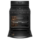 Frigidaire 30-inch Freestanding Gas Range with 5 Burners FCRG3052BB