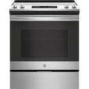 GE 30-inch Slide-In Electric Range JS645SL (Stainless Steel)JS645SLSS