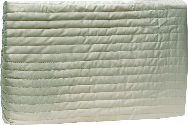 Frost King AC Indoor Quilted 2-Piece Standard Air Conditioner Cover 25" wide by 17" tall Beige (426R66)
