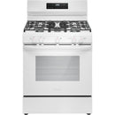 Frigidaire 30-inch Freestanding Gas Range with Even Baking Technology FCRG3062AW