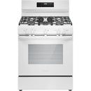 Frigidaire 30-inch Freestanding Gas Range with Even Baking Technology FCRG3062AWFCRG3062AW
