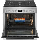 Frigidaire Professional 36-inch Freestanding Dual-Fuel Range with Convection Technology PCFD3670AF (PCFD3670AF)