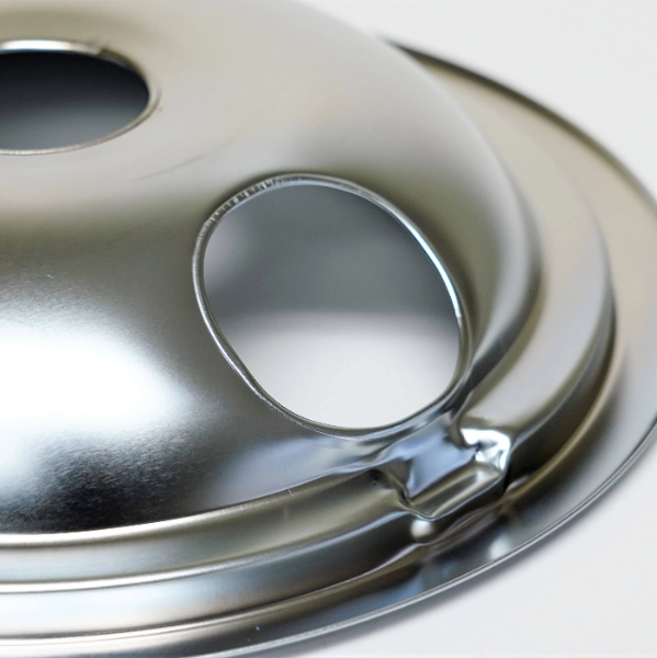 GE Range 8 Chrome Drip Pan (WB31K10266)